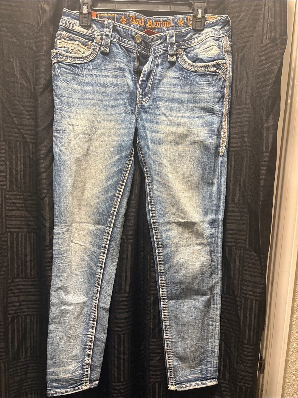 Rock Revival Women's Light Blue Washed Skinny Jeans